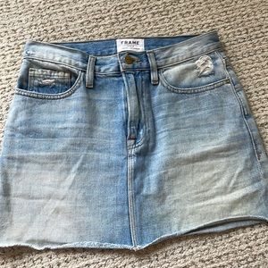 FRAME JEAN SKIRT